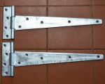 12" - 300mm Heavy Duty Galvanised Tee Hinges for Sheds,  (120-12")